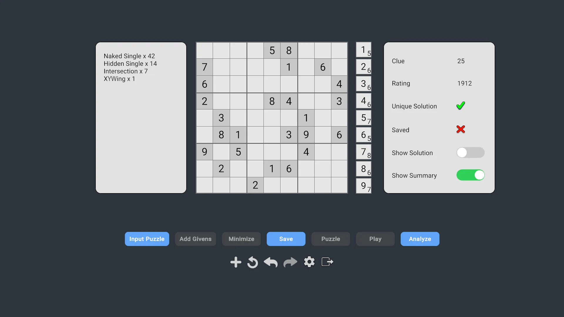 Sudoku Editor - Create Your Own Puzzles